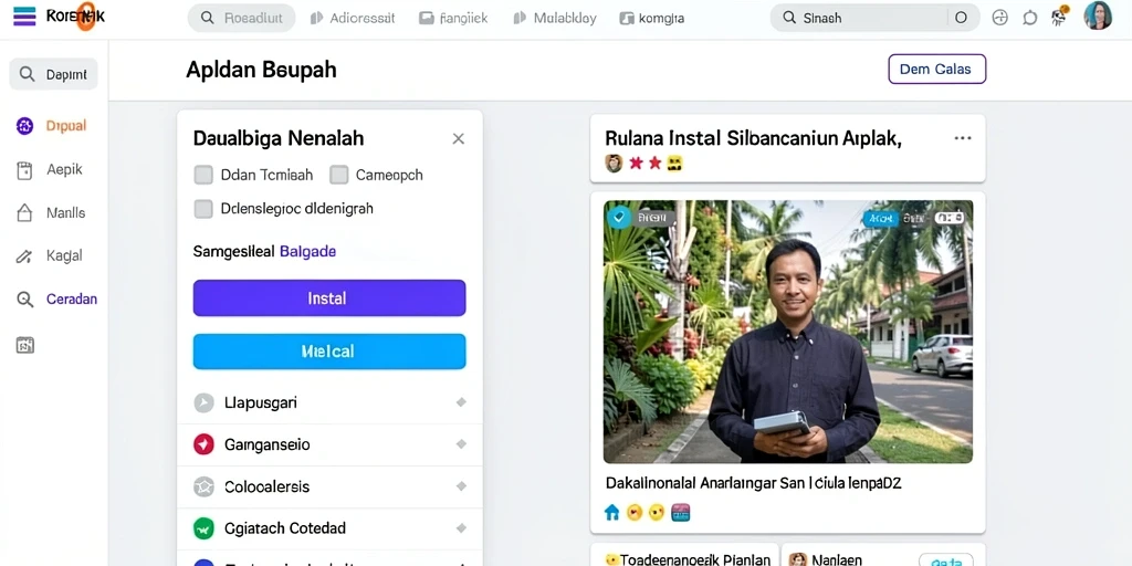 Fitur komunitas untuk berinteraksi dengan pemain lain.