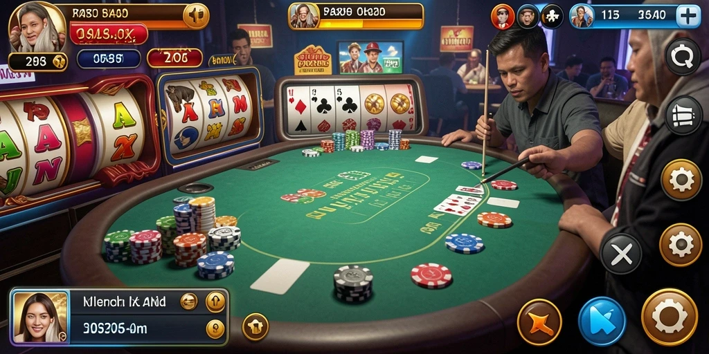 Tantangan menarik di setiap level.