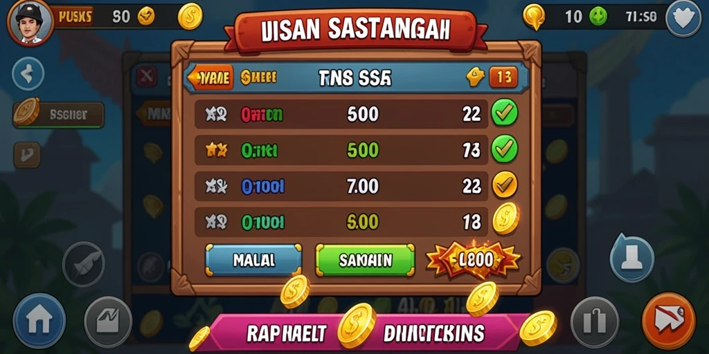 Beragam level menantang untuk dijelajahi.