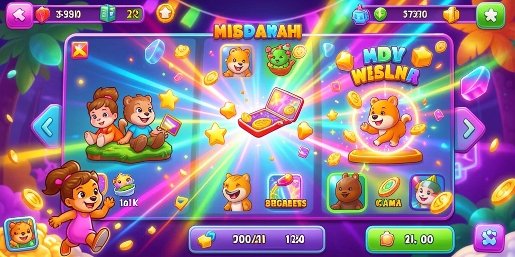 Fitur bonus menarik yang membuat bermain semakin seru.
